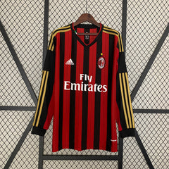 AC MILAN (MANGA LARGA) 13/14 RETRO *OFICIAL* + 5 REGALOS 🎁