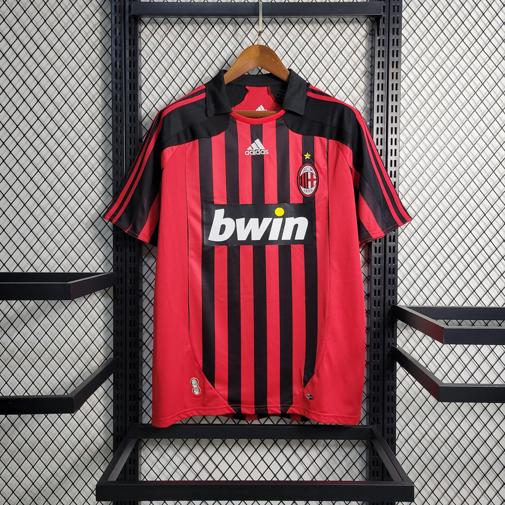 Camiseta AC Milan 07/08 Retro - TIENDA ESPAÑA