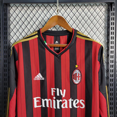 Camiseta AC Milan (Manga Larga) 13/14 Retro - TIENDA LUXSHOP